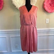 Talbots Dresses | Talbots Sleeveless Dress Size 16P | Color: Pink | Size: 16P