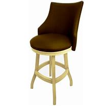 Wayfair Esita Swivel Wood Bar & Extra Tall Stool Wood/Upholstered In Brown | 52 H X 22 W X 20 D In Cdb5d3c82c0fc64792c46e222b6e82d2