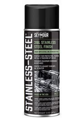 Stainless Steel Rust Protective Spray Paint - STAINLESS STEEL SPRAY 16 Oz. Can, 13 Oz. Net Wt