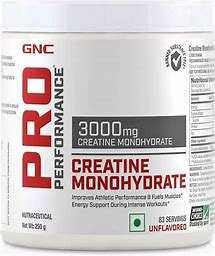 GNC Pro Performance Creatine Monohydrate 3000 Mg - 250Gm (Unflavored)
