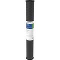 Pentair Pentek C1-20 Carbon Water Filter 20-Inch Whole House Dual Purpose Powdered Activated Carbon-Impregnated Cellulose Replacement Cartridge 20 X 2