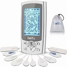 Belifu Dual Independent Channels Tens Ems Unit For Pain Relief,