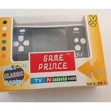 Game Prince Video Games & Consoles | Handheld Game Console Retro | Color: White | Size: Os