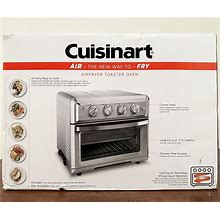 Cuisinart Air Fryer Toaster Oven - Stainless Steel - TOA-60TG