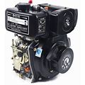 TBVECHI Engine 247CC Diesel Engine 4 Stroke Single Cylinder Air- Cooled 3600 RPM, 3600R/Min Single Cylinder Air Cooled Machine Motor