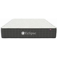 Eclipse Evolve Firm Hybrid Mattress In A Box, Twin, White, Stain Resistant
