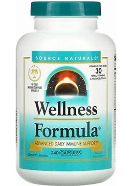 Source Naturals Wellness Formula Herbal Defense Complex 240 Capsules