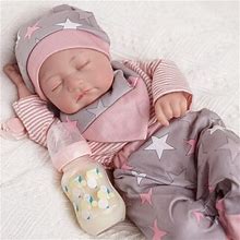 Lifelike Reborn Baby Dolls - 20-Inch Sleeping Soft Body Realistic-Newborn Baby Dolls Girl, Adorable Real Life Baby Dolls With Toy Accessories Gift Set