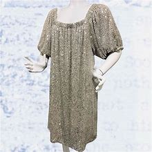 Venus Dresses | Dress Venus Size 3X | Color: Silver | Size: 3X