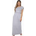 Krisp Women's Long Casual Loose Dress Short Sleeve Or Sleeveless Maxi