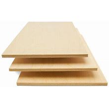Baltic Birch Plywood, 6 mm 1/4 X 15 X 30 Inch, B/Bb Grade Sheets|