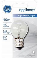 40 Watt GE S-11 High-Intensity Incandescent Bulb, Clear | Quill