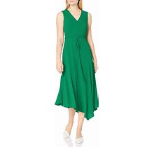 Vince Camuto Women's Sleeveless V-Neck Soft Texture Dress Size 6