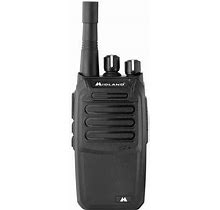 Midland Portable Two Way Radio, 16 Ch, Blk, 470 Mhz