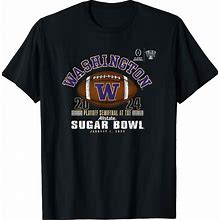 Washington Huskies 2024 CFP Semi Sugar Bowl Football Vintage T-Shirt