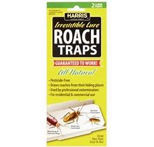 Harris RTRP Roach Traps With Lure, Pack/2
