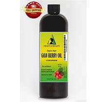 48 Oz GOJI BERRY SEED Oil Unrefined Organic Virgin Cold Pressed Raw Natural 100% Pure