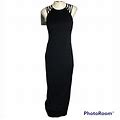 Lauren Ralph Lauren Dresses | Lauren Ralph Lauren Multi Strap Long Maxi Evening Occasion Dress Slinky | Color: Black | Size: 2