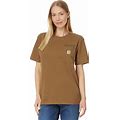Carhartt Loose Fit Heavyweight Short Sleeve Sequoia National Park Graphic T-Shirt Women's Clothing Carhartt Brown : XL