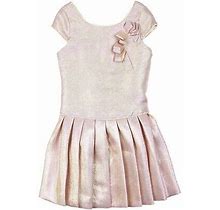 Biscotti Girls's Royal Princess Pleated Dress In Pink, Sizes 4-12