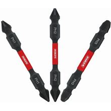 Diablo Tools DDEPHV25-S3 2-3/8" Double-Ended Phillips Drive Bit Assorted Pack (Pack Of 3) | Supplyhouse.Com