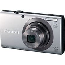 Canon Powershot A2300 HD 16.0MP Digital Point & Shoot Camera - Silver