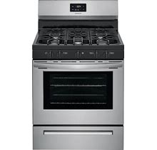 Frigidaire FCRG3052AS 30 Inch Gas Range - Stainless Steel