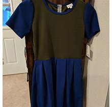Lularoe Dresses | Amelia Dress | Color: Blue | Size: M