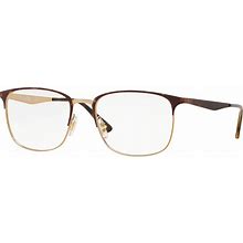 Ray-Ban Rx6421 Square Prescription Eyeglass Frames