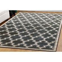 Dynamic Rugs Yazd Traditional Area Rug - Blue/Ivory - 3'3" X 5'3"