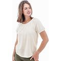 Aventura Women's Clemente Top - White Size Medium - Organic Cotton