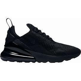 Nike Women's Air Max 270 Shoes, Size 7.5, Black/Black