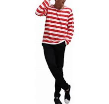 Cklc Wally's Halloween Costume Clothes Crew Neck Soft And Stretchy Top Socks Set Halloween Carnival Costume T-Shirt M Male