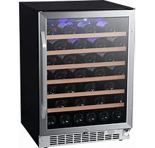 Edgestar 23.5-In W Stainless Steel Built-In /Freestanding Indoor Wine Cooler | CWR532SZ