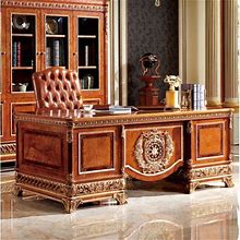 Infinity Furniture Import 79" Executive Desk Wood In Brown | 30.7 H X 78.7 W X 39.4 D In | Wayfair 6Da80945734138cc7944f38b383849c1