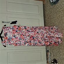 Chadwicks Dresses | Chadwicks Floral Dress | Color: Pink/White | Size: 12