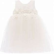 Tulleen Baby Girl's Esterlee Dress - White - Size 24 Months