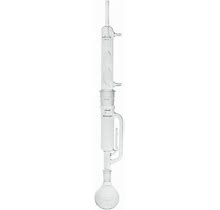 Soxhlet Extraction Apparatus, Medium 45/50, 24/40, Complete With Allihn Condenser And Flat Bottom Flask