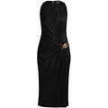 Versace Women's Medusa Icon Cocktail Midi-Dress - Black - Size 6