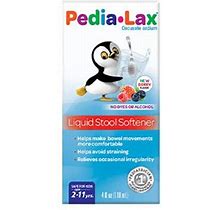 Pedia-Lax Liquid Stool Softener Ages 2-11 Berry Flavor 4 Fl Oz 301320001068VL