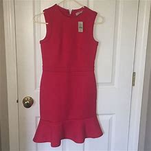 Loft Dresses | Ann Taylor Loft Dress | Color: Red | Size: 0P