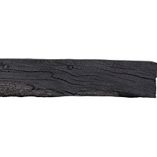 Bryson 72" Fireplace Mantel Shelf, Charcoal Black