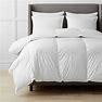 Luxurious Imperial German Batiste Down Comforter - White, Size King, Cotton, Extrawarm Warmth | The Company Store