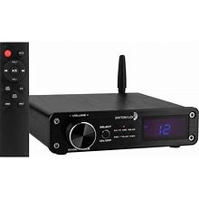 Dayton Audio DTA-PRO 100W Class D Bluetooth Amplifier With USB DAC IR Remote And Sub Output