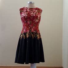 Danny & Nicole Dresses | Dress | Color: Black/Red | Size: 2P