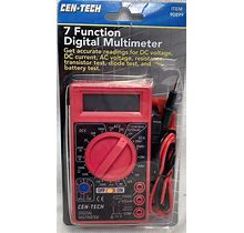 New Cen-Tech (7) Function Digital Multimeter, Electronics, Voltage Current