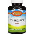 Carlson Labs, Magnesium, 180 Capsules