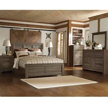 Juararo Panel Bedroom Set (Queen) By Ashley Furniture