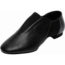 Bokimd Elastic Leather Jazz Shoes For Women And Men's Dance Shoes
