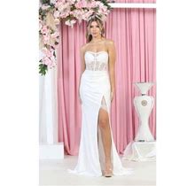 Formal Dress Shops Inc Evening Gown Formal Ivory 12